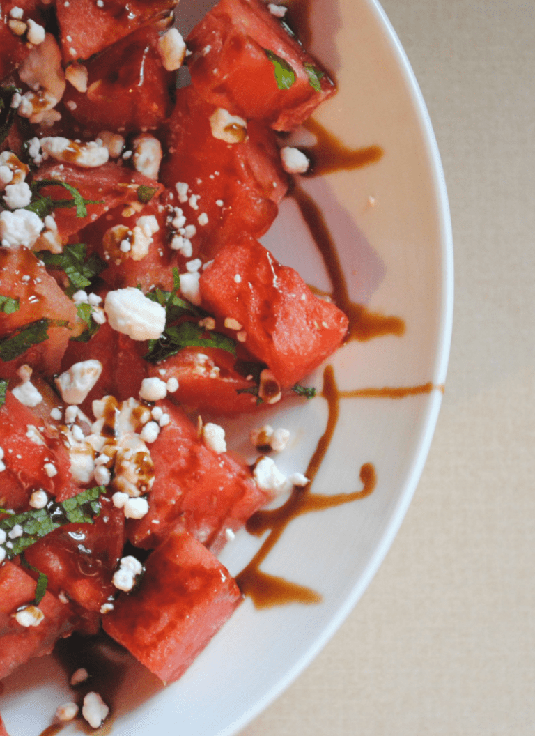 Balsamic & Watermelon Salad
