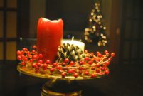 A Festive Holiday Centerpiece