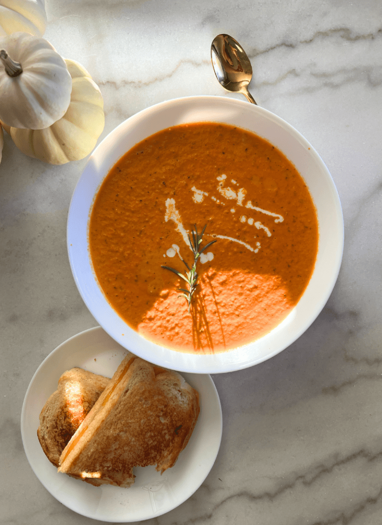 creamy roasted tomato soup