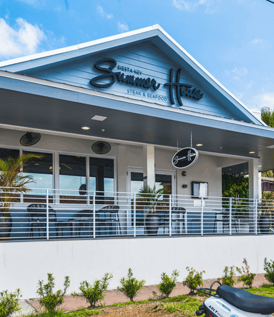 Summer House in Siesta Key Village for a siesta key travel guide post
