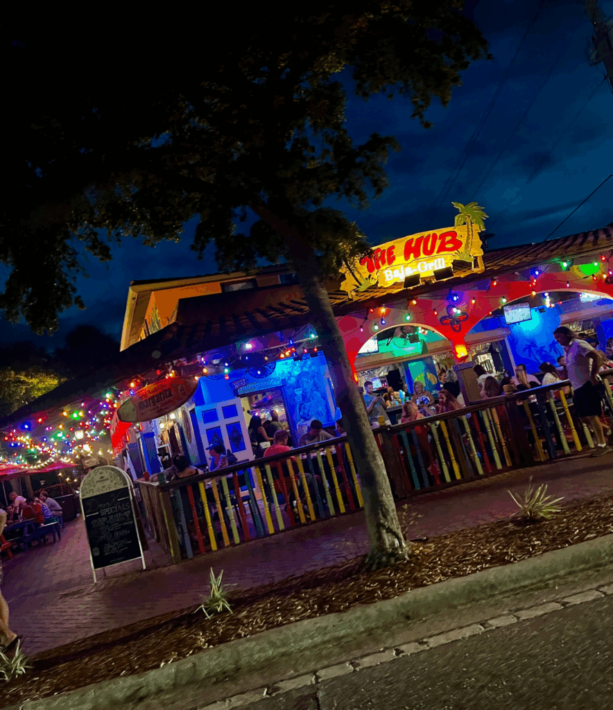 The Hub Baja Grille for a Siesta Key Travel Guide