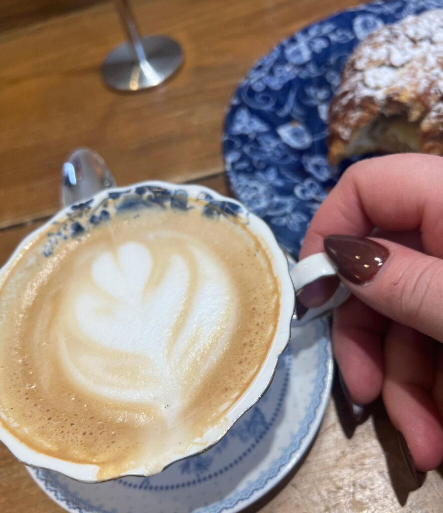 Solo cafe experience while traveling alone, solo travel for women lifestyle