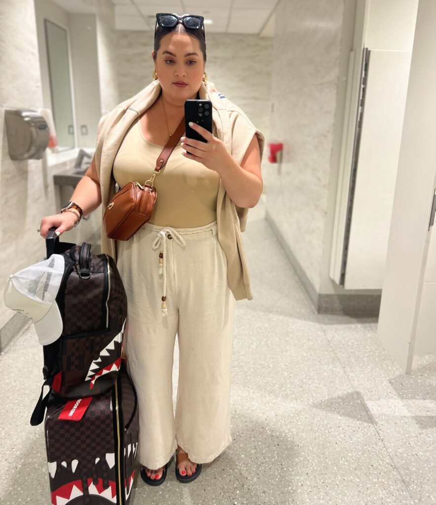 Getting ready for a solo trip, solo travel for women style and outfit inspiration