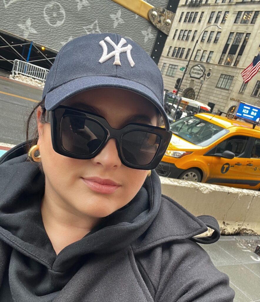 Walking through city streets during a solo trip, solo travel for women experience